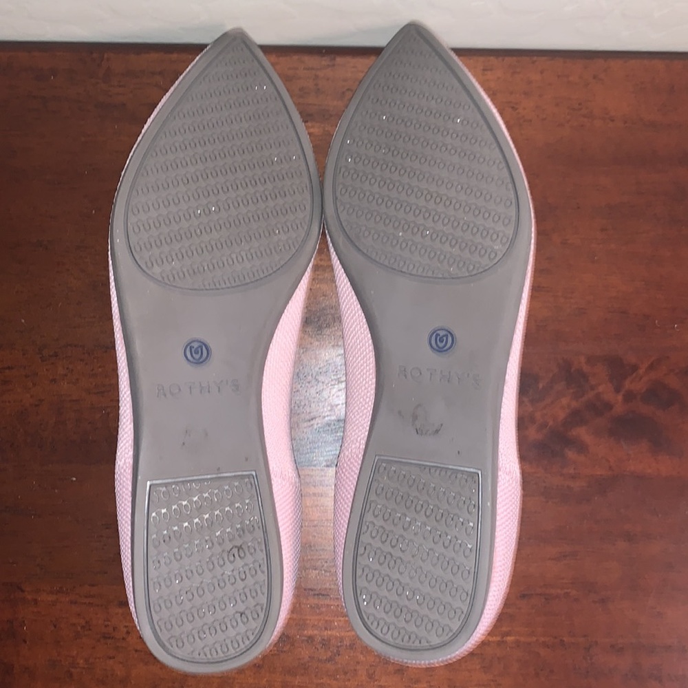 ROTHY’S BRAND NEW SIZE 5.5 POINTED TOE FLATS - Picture 8 of 8